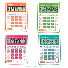 Colorful optional Mini Desktop calculator with transparent keys